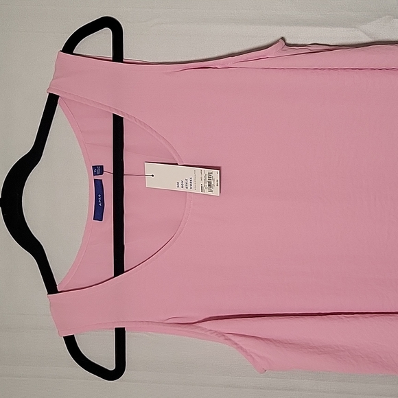 Apt 9 Pink Tiered Top Sz XL NWT - Picture 3 of 9